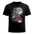 MagicMoon Three Bernese Mountain Dog Moon - Funny Animal Shirt, White Elephant Gift, Novelty T-Shirt
