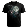 MagicMoon Three Brabancon Moon - Funny Animal Shirt, White Elephant Gift, Novelty T-Shirt
