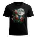 MagicMoon Three Christmas Elf Moon - Christmas Gift Shirt, White Elephant Gift, Novelty T-Shirt