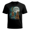 MagicMoon Three Christmas Tree Moon - Christmas Gift Shirt, White Elephant Gift, Novelty T-Shirt