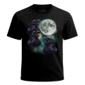 MagicMoon Three Crow Moon - Funny Animal Shirt, White Elephant Gift, Novelty T-Shirt