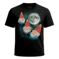 MagicMoon Three Gnome Moon - Funny Novelty Shirt, White Elephant Gift, Novelty T-Shirt