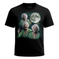 MagicMoon Three Granny Moon - Funny Animal Shirt, White Elephant Gift, Novelty T-Shirt