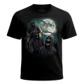 MagicMoon Three Grim Reaper Moon - Halloween Costume Shirt, White Elephant Gift, Novelty T-Shirt