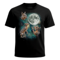 MagicMoon Three Mara Moon - Funny Animal Shirt, White Elephant Gift, Novelty T-Shirt