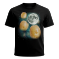 MagicMoon Three Potato Moon - Funny Animal Shirt, White Elephant Gift, Novelty T-Shirt