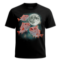 MagicMoon Three Snapper Moon - Funny Animal Shirt, White Elephant Gift, Novelty T-Shirt