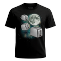 MagicMoon Three Toaster Moon - Funny Novelty Shirt, White Elephant Gift, Novelty T-Shirt