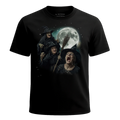 MagicMoon Three Witch Moon - Halloween Costume Shirt, White Elephant Gift, Novelty T-Shirt